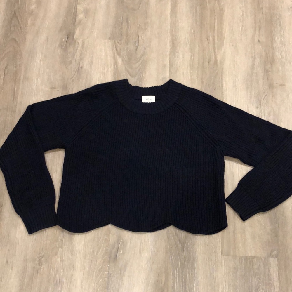 Wilfred Sardou Sweater in Navy